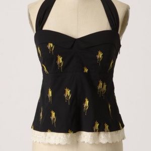 Floreat halter top from Anthropologie