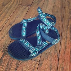 Teva sandals.
