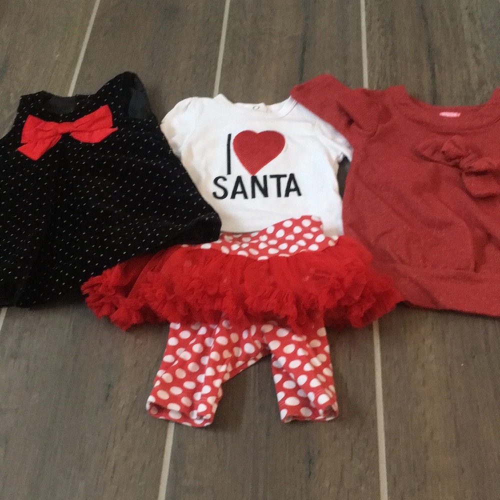 Christmas/ Holiday baby girl clothes dresses!