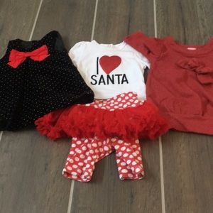 Christmas/ Holiday baby girl clothes dresses!