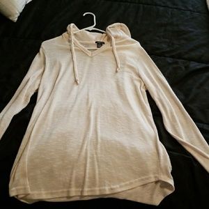 Long sleeve shirt with hood