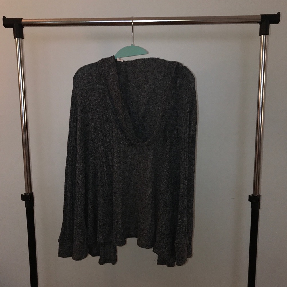 Urban Outfitters textured sweater with hood