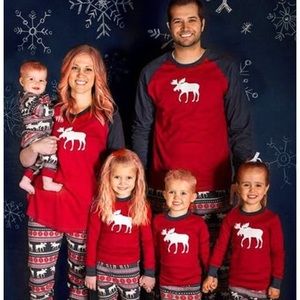 Matching family Christmas pajamas size L XL XXL