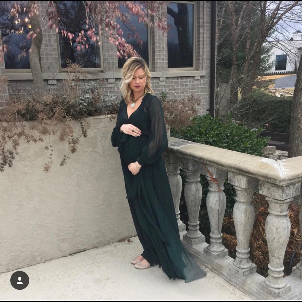 Oliveaceous Snake Skin Maxi