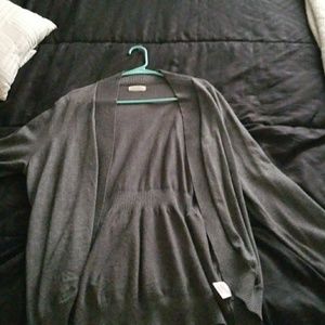Dark grey cardigan