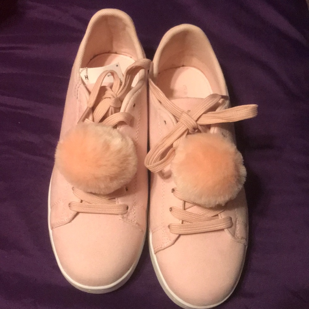 Madden Girl pom sneakers