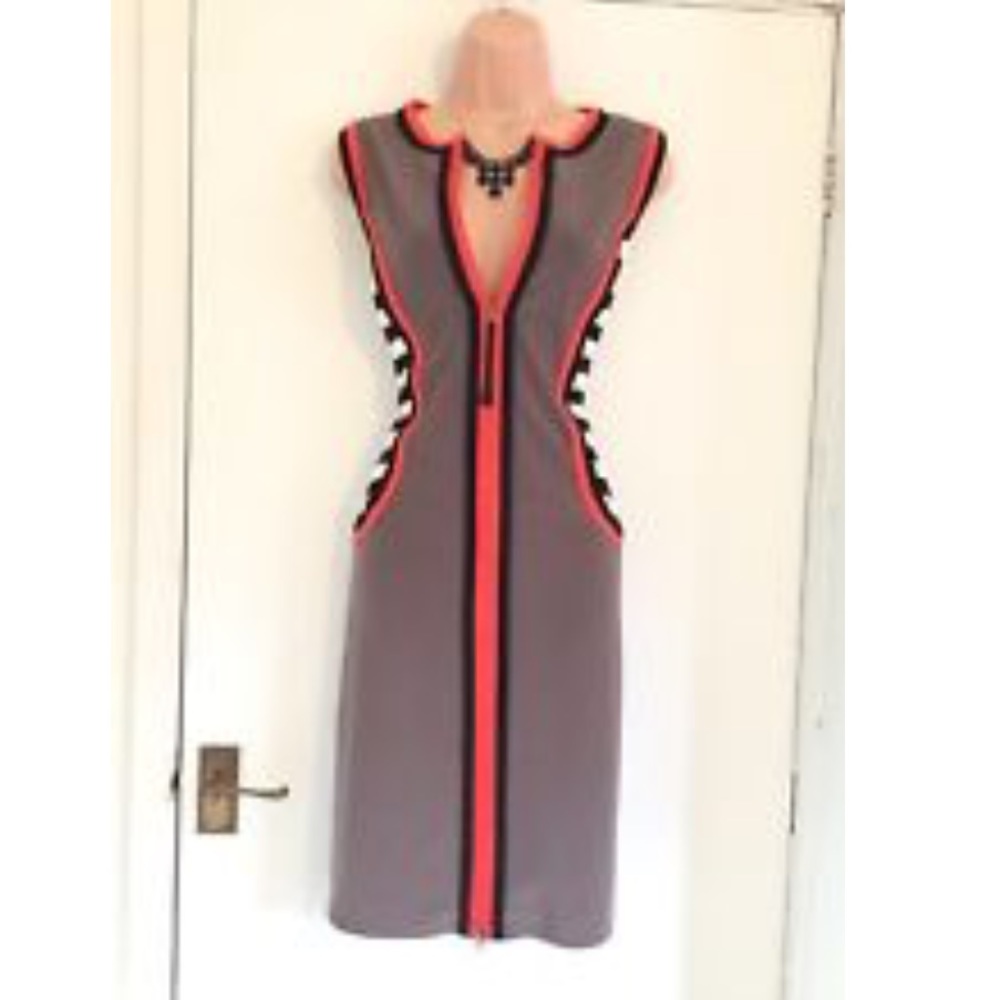 Joseph Ribkoff front zip dress