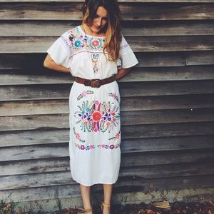 VTG OAXACAN DRESS
