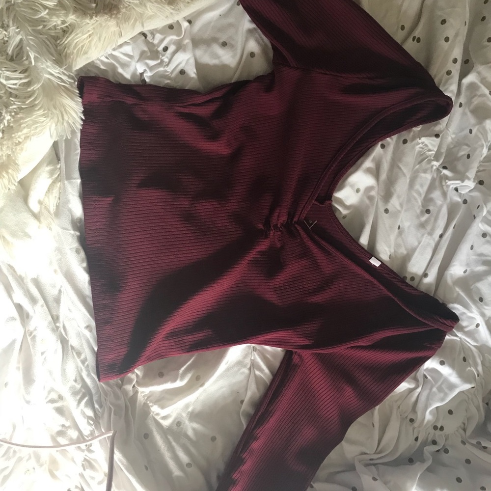 Pacsun Basics Off the Shoulder Top worn twice