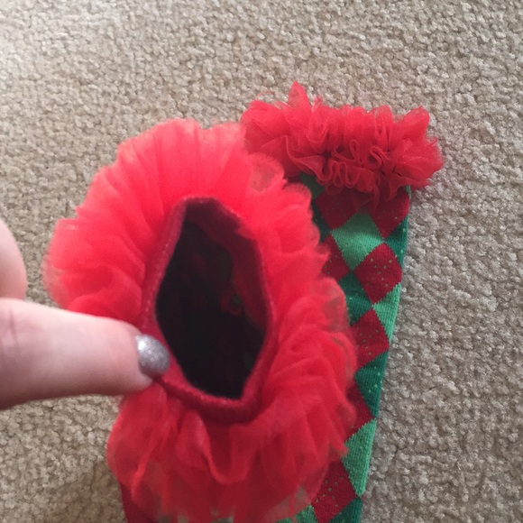 Christmas leg warmers 12 mo-2 years of age - Picture 2 of 3