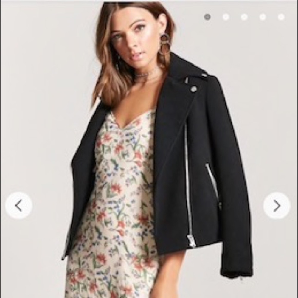 Black motorcycle jacket