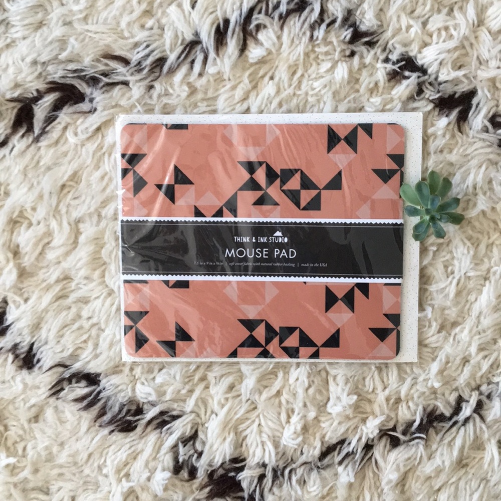 Mouse Pad by Think & Ink
