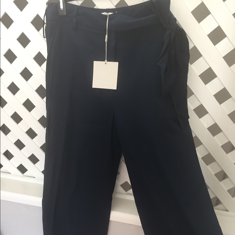 Tibi Heavy Silk Cargo Pant
