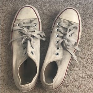 White converse 6.5