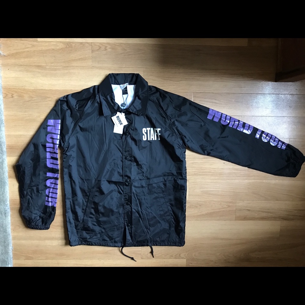 Justin Bieber Purpose Tour STAFF Jacket