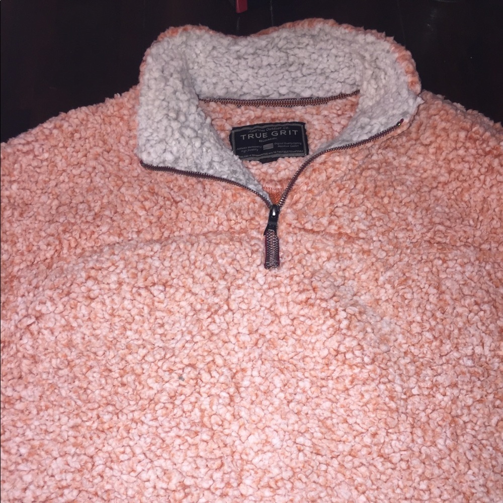 True grit frosted tip pullover
