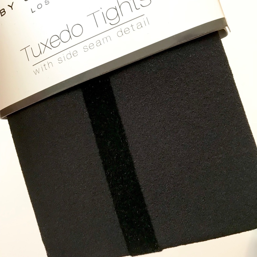 Laundry By Shelli Segal Tuxedo Side Seam Tights - Picture 5 of 7