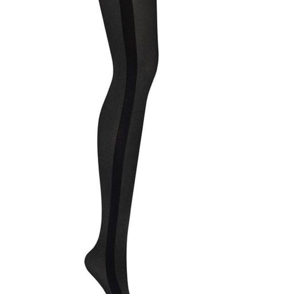 Laundry By Shelli Segal Tuxedo Side Seam Tights - Picture 3 of 7