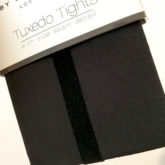 Laundry By Shelli Segal Tuxedo Side Seam Tights - Picture 5 of 7