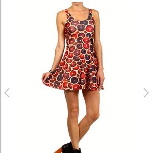 Poprageous Blood Orange Dress