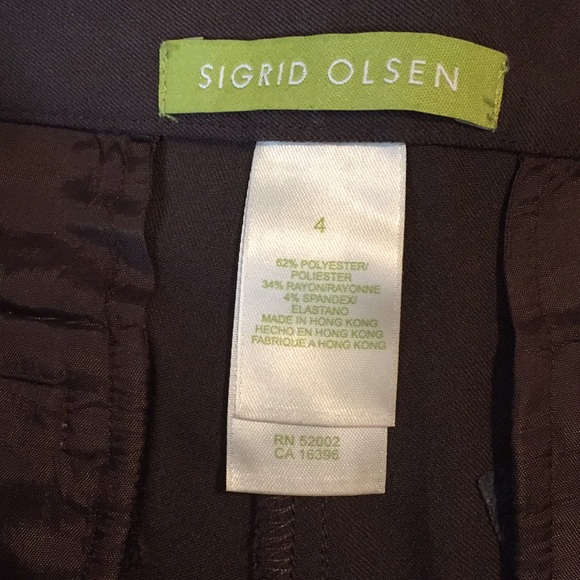 Brown Dress Pants- Size 4 - Picture 2 of 4