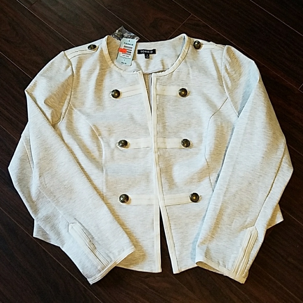 NWT - Torrid Military Jacket