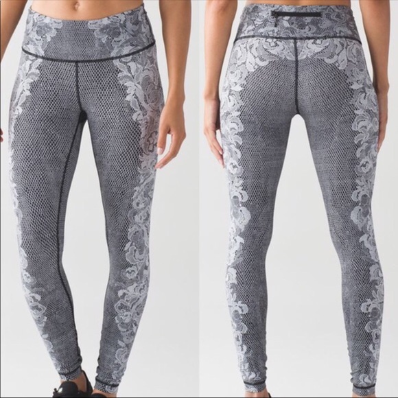 lululemon athletica Pants - Lululemon Florence Speed Tights Leggings Nulux