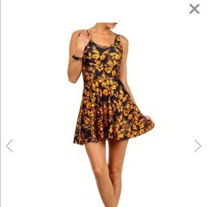 Poprageous Attack of the Monarchs Dress