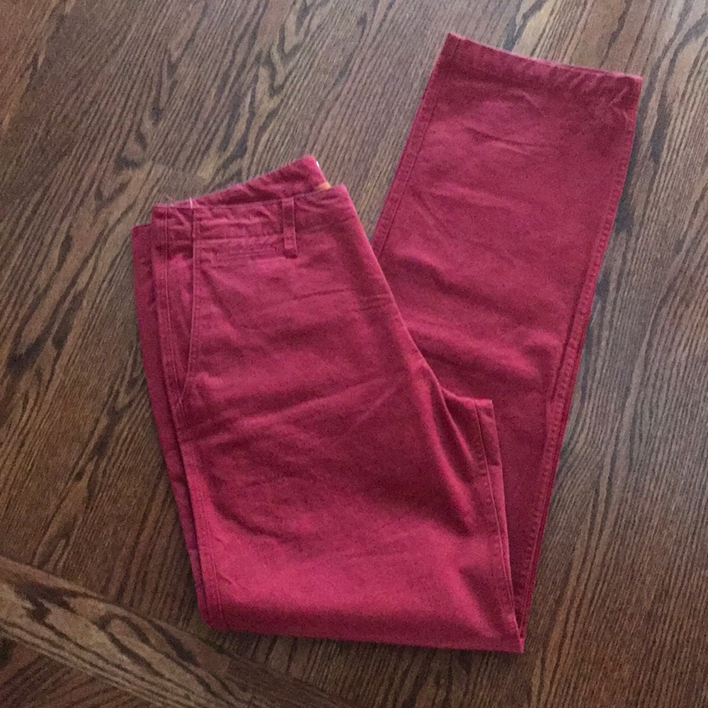 Men’s Dockers Red NWT 32x34