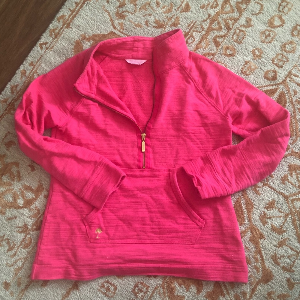 Lilly Pulitzer coral/pink popover