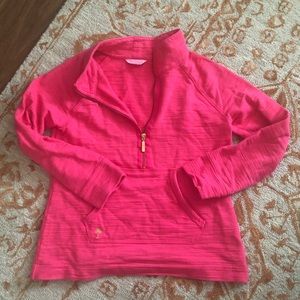 Lilly Pulitzer coral/pink popover