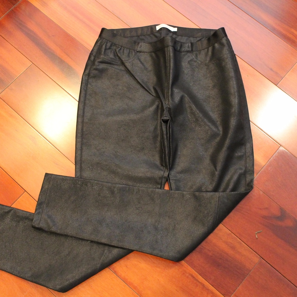 NWOT Faux leather leggings - Picture 4 of 4