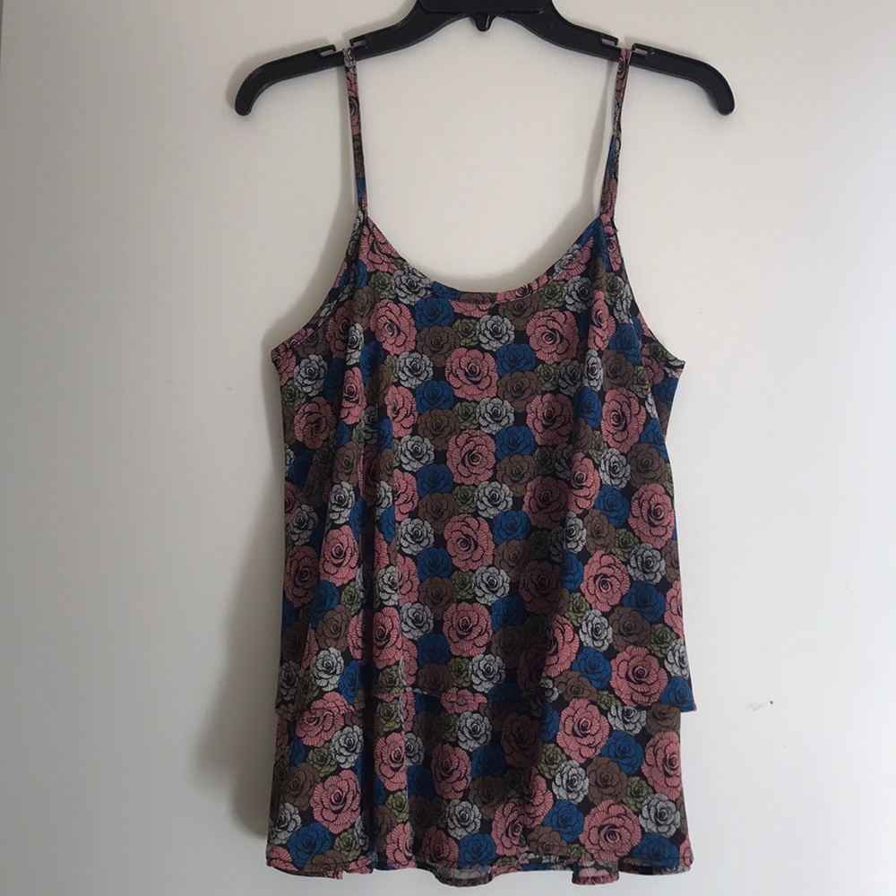 BOUTIQUE Floral Layered Blouse