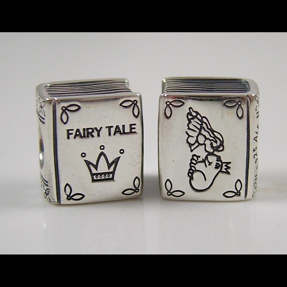 fairy tale book pandora charm fairy tale book pandora charm