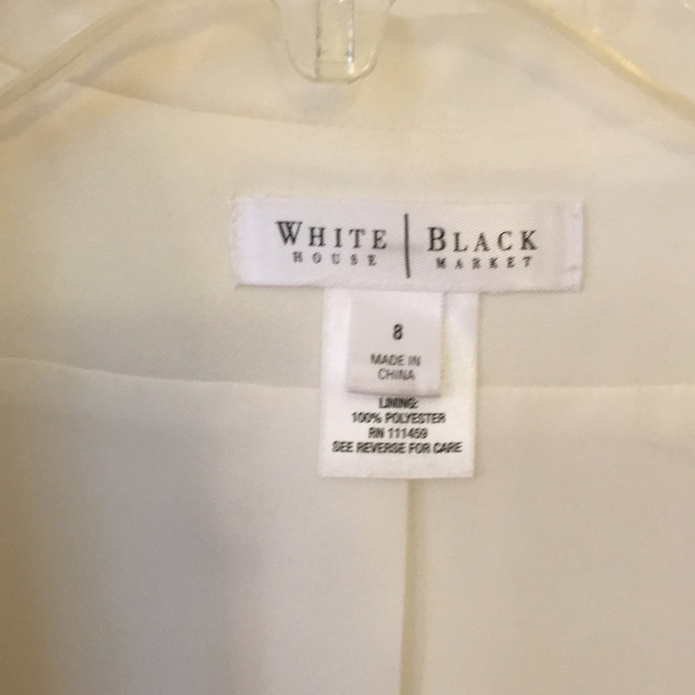 White House Black Market sz 8 suit jacket