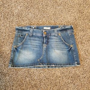 Levi's denim Jean Skirt
