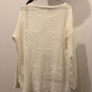 Star Knitted Sweater Vintage Havana