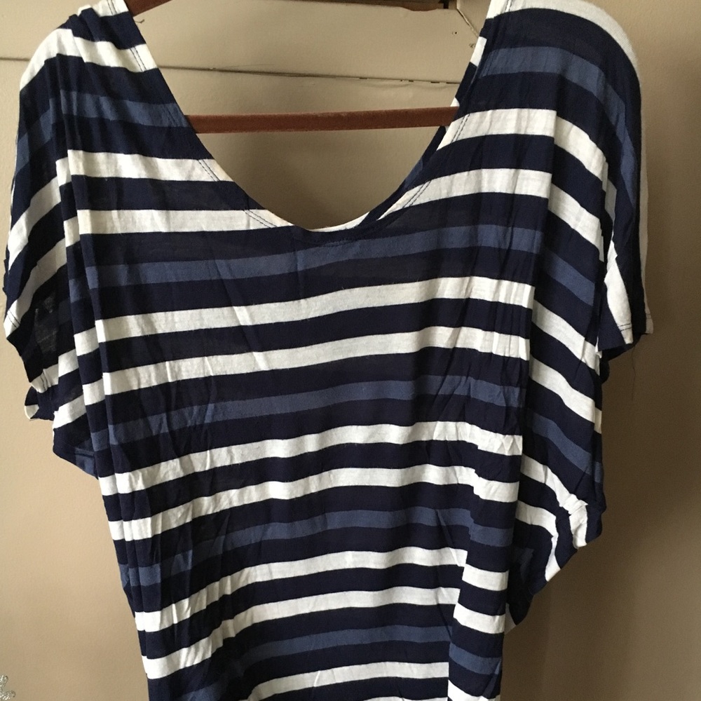 Slouchy Striped Tee
