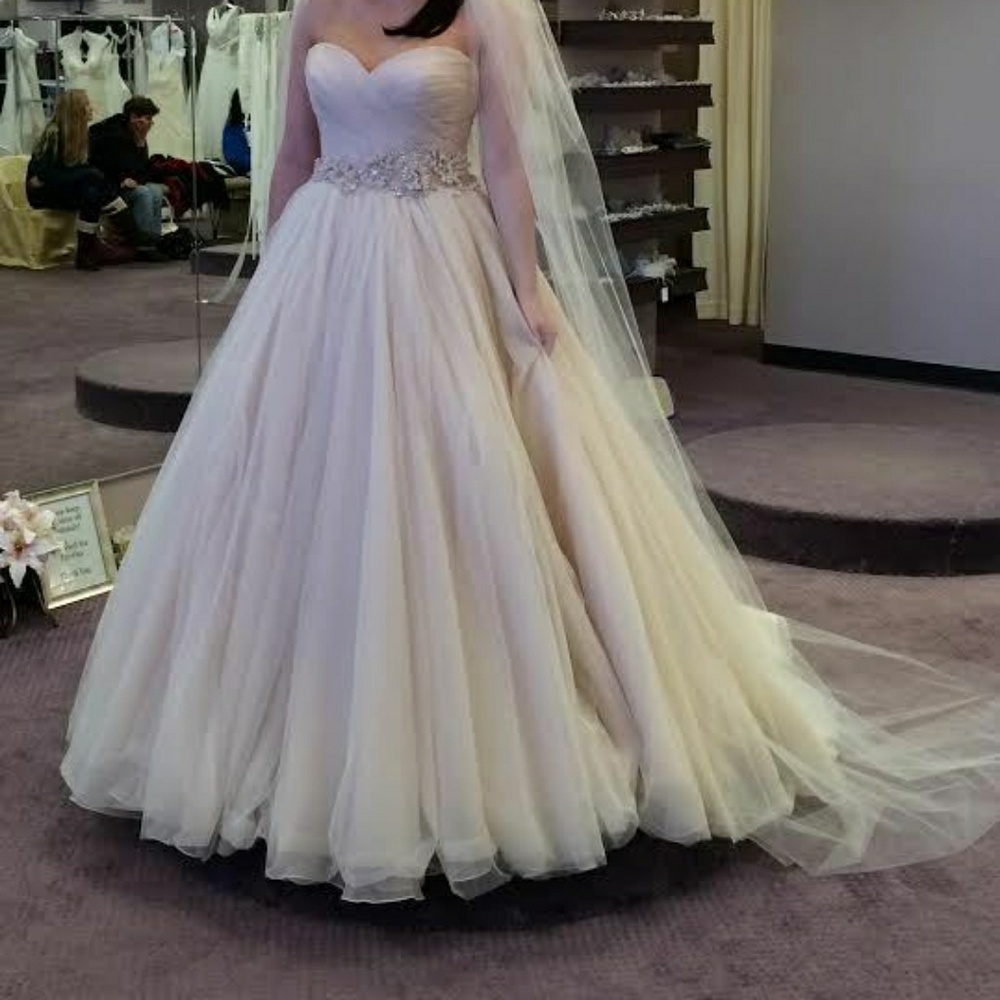 Allure plus size wedding dress