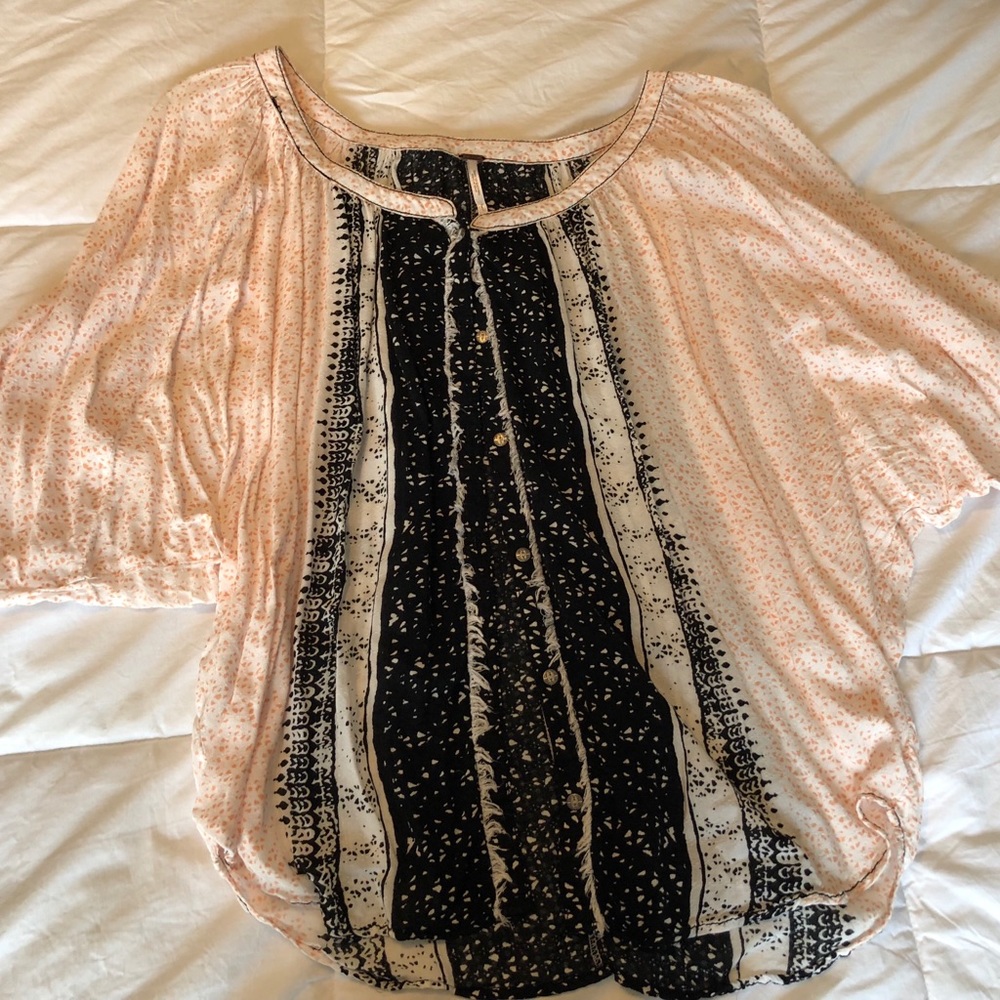 Free People loose printed top - Picture 1 of 3