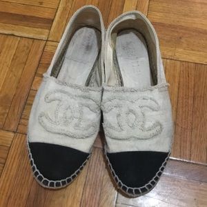 Chanel Canvas Espadrilles