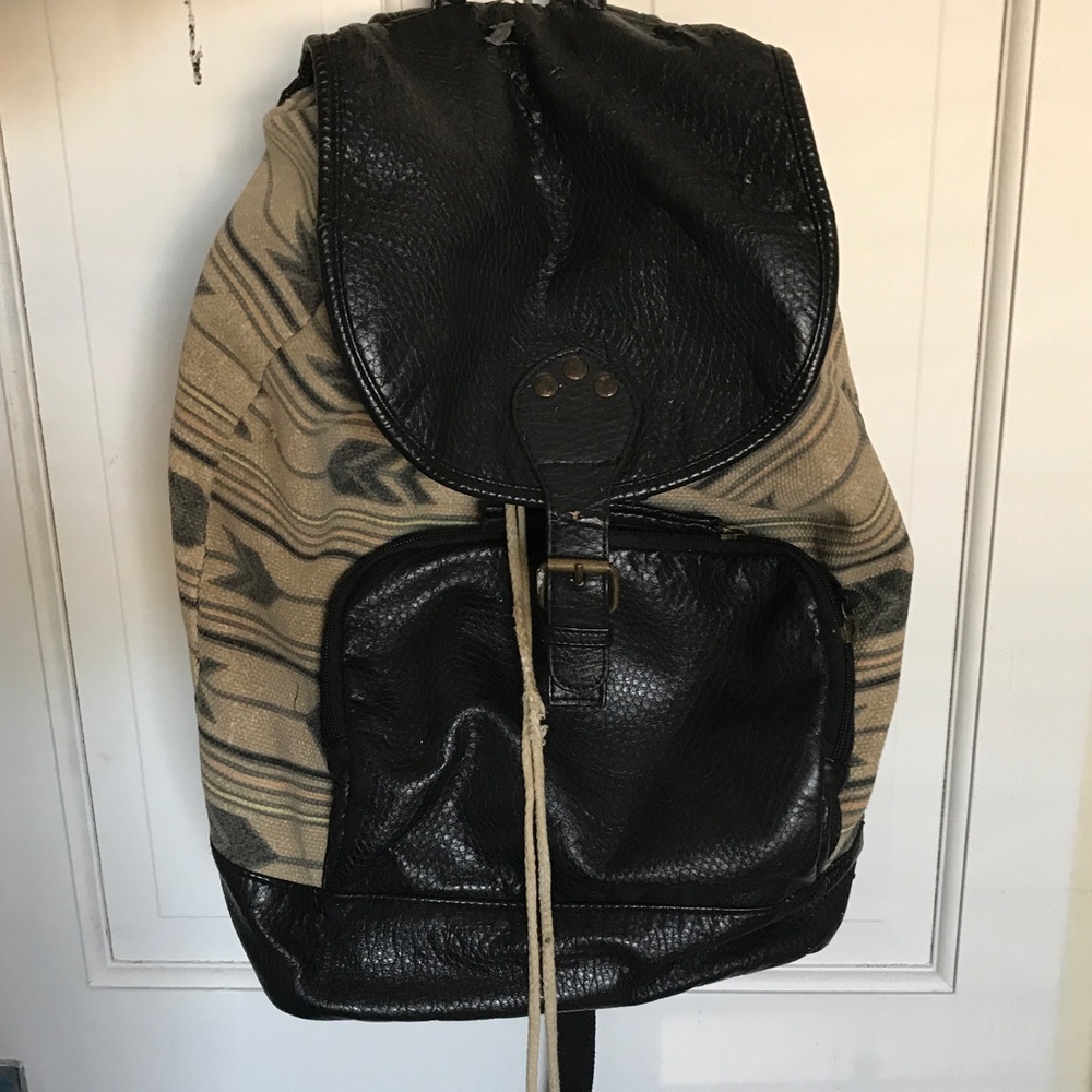 Aztec/ Tribal print backpack