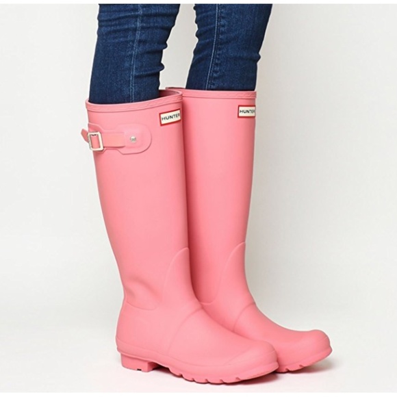 💌Host Pick 💌 NWT Hunter Pink Tall Rain Boots - Picture 2 of 4