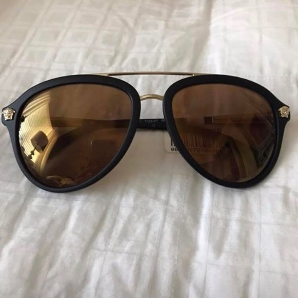 Versace Aviator Sunglasses