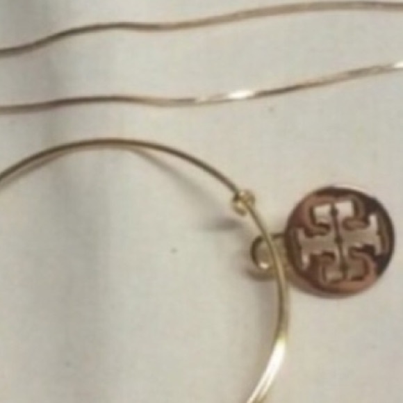 AUTHENTIC TORY BURCH CHARMS NECKLACE BRACELET SET - Picture 2 of 4