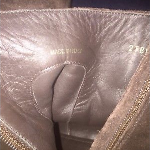 Prada Suede Ankle With Side Zipper Brown Boot - Picture 7 of 8