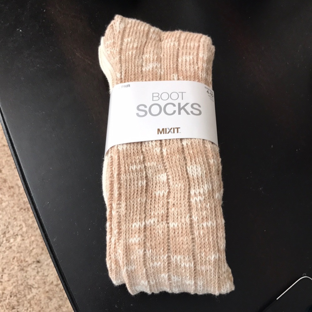 NWT boot socks