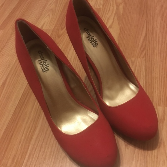 Charlotte Russe red heels! - Picture 3 of 3