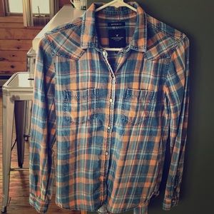BRAND NEW american eagle flannel.