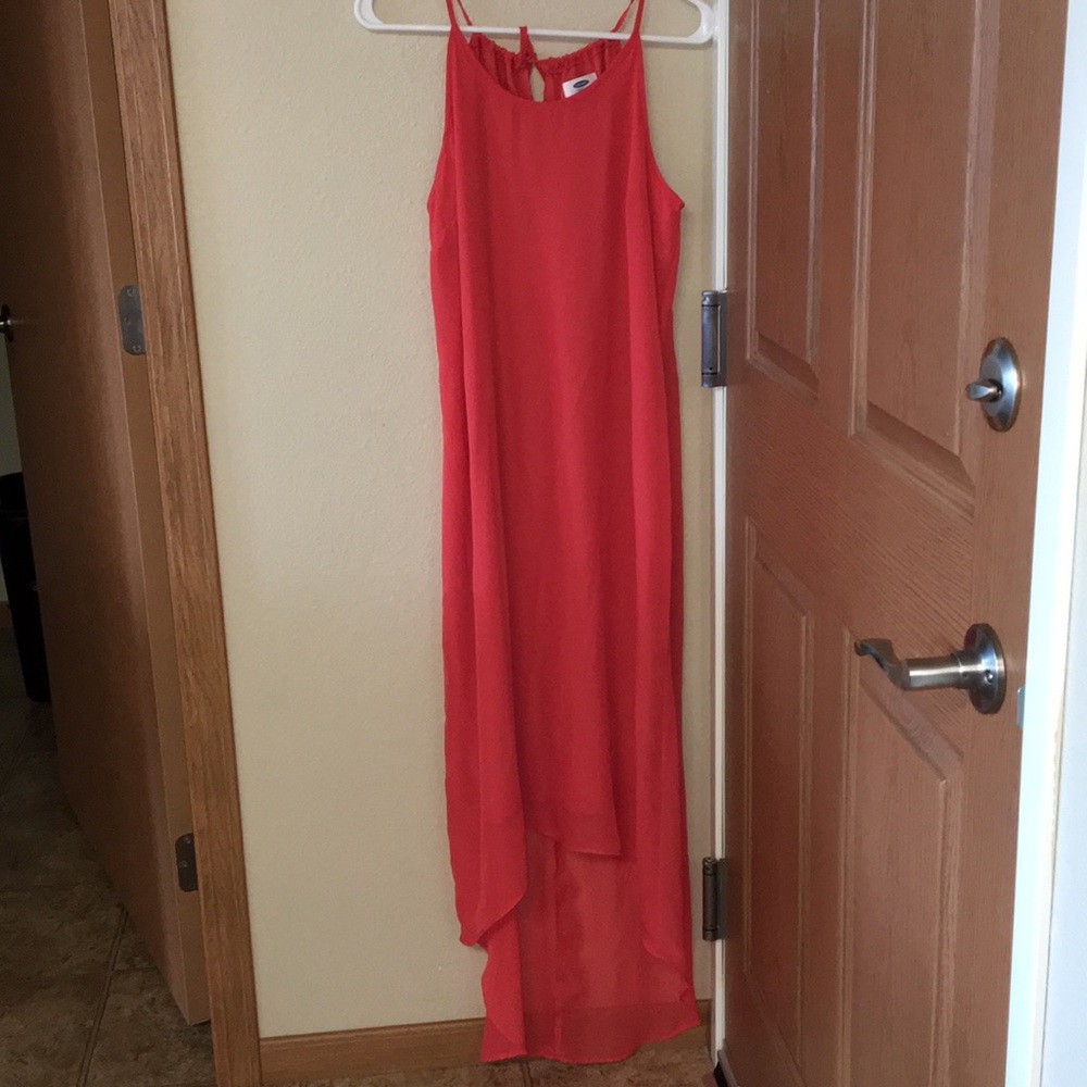 old navy high low dress